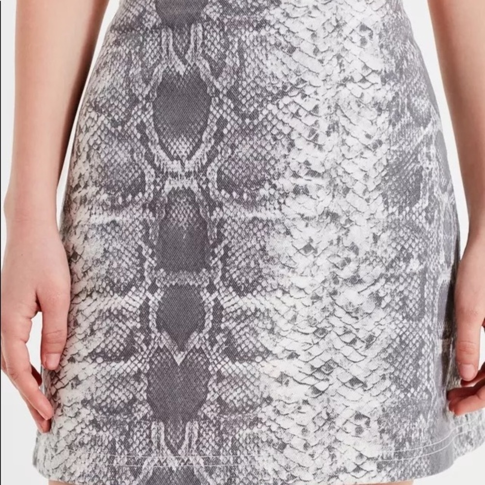 Urban Outfitters Snakeskin Skirt